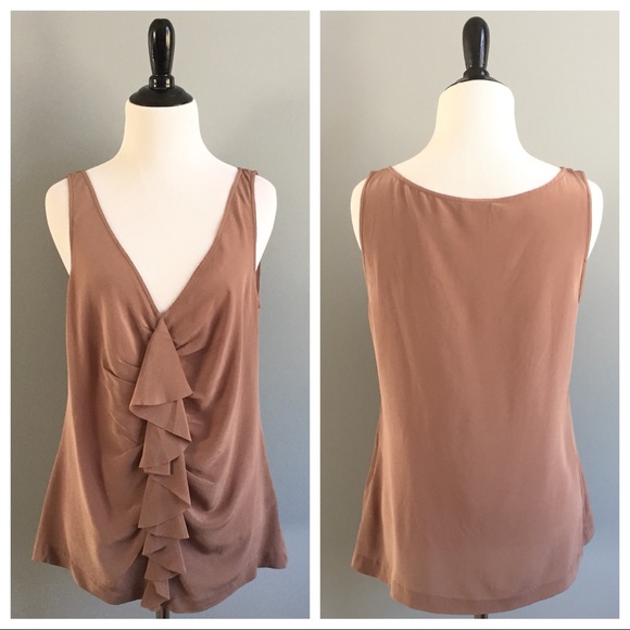 J. Crew Tops - J. Crew silk ruffle top